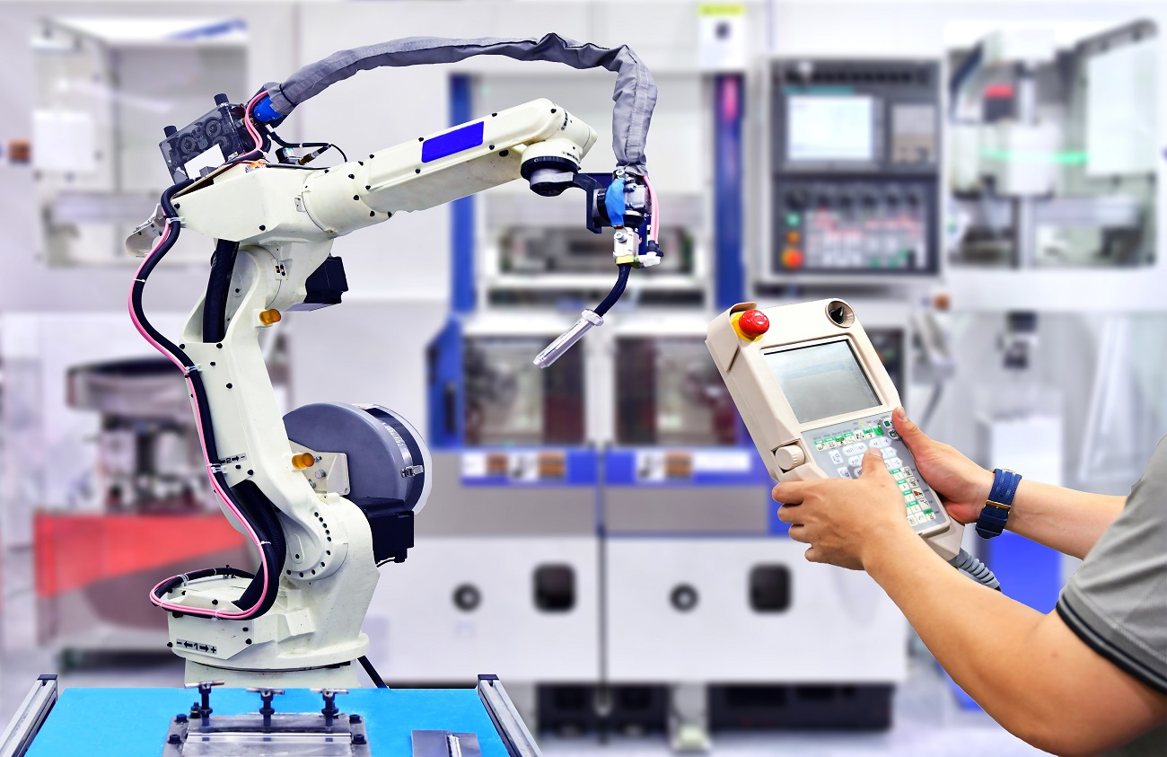 dovoz robotických ramien z Číny
