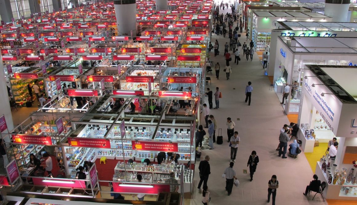 Najväčší veľtrh v Číne Canton Fair (Zdroj fotky: Shinsuke Ikegame)