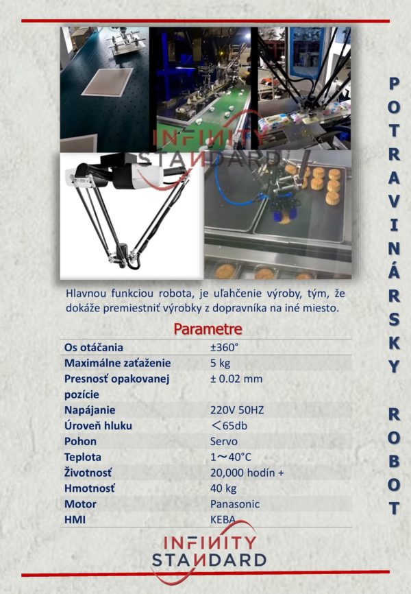 Robotické ramená z Číny_dovoz robotických ramien z Číny_infinity standard