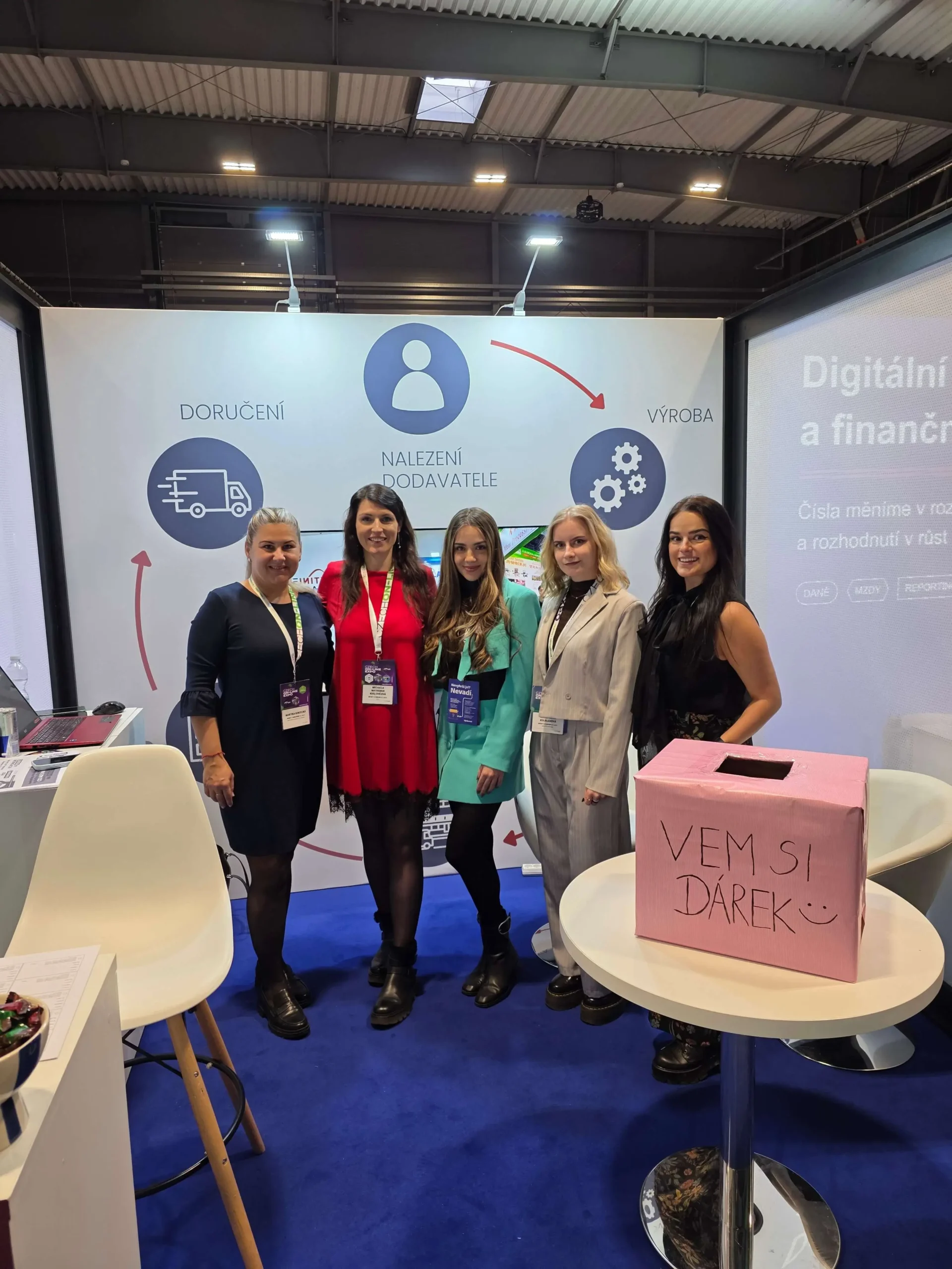 Náš tím na Czech On-Line Expo